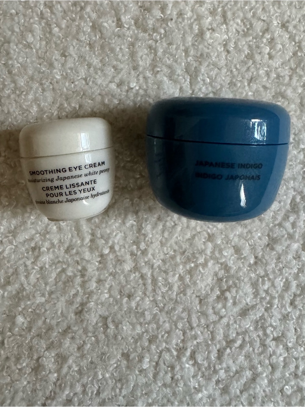 TATCHA Silk Peony Eye Cream (.10 fl oz) & indigo cleansing balm (.28oz) - Picture 4 of 5
